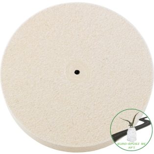   200x20 mm központos furatos filckorong 0,45g/cm3 fehér, 47030111