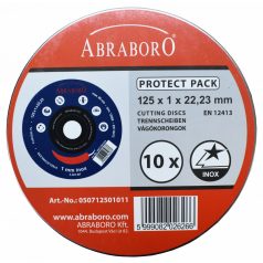   ABRABORO CHILI INOX BLUE VÁGÓKORONG 115x1,0x22,23 PROTECT PACK 10x, 050711501011