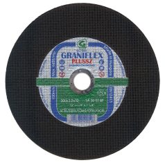   Gránit GRANIFLEX PLUSSZ nagy átmérőjű vágókorong szerkezeti acélhoz 355x3,5x25,4 mm   1A24S7BF   100m/s, 40221