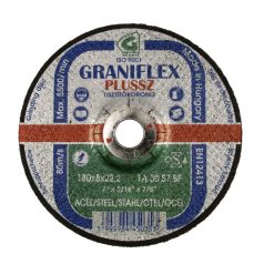   Gránit GRANIFLEX PLUSSZ tisztítókorong szerkezeti acélhoz 230x6,0x22,23 mm    1A30S7BF 80, 45044