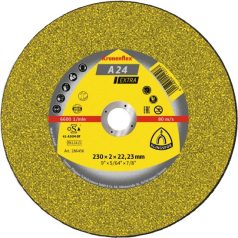   Klingspor A 24 EX Vágókorongok, 150 x 2,5 x 22,23 mm domború, 235374