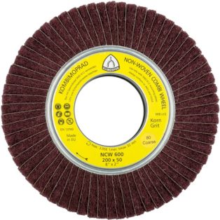   Klingspor NCW 600 Kombinált flíz-mop, 165 x 50 x 43,1 mm szemcse 100 Medium/közepes, 258910