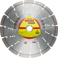   Klingspor DT 900 B Gyémánt vágókorongok, 180 x 2,6 x 22,23 mm 11 Szegmensek 42 x 2,6 x 12 mm, Standard fogazás, 325027