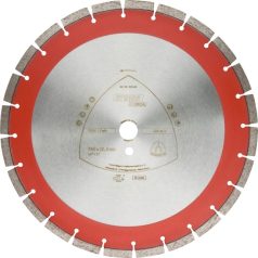   Klingspor DT 910 B Gyémánt vágókorongok, 450 x 3,7 x 25,4 mm 32 Szegmensek 40 x 3,7 x 11 mm, Szűk szegmenshézag, 325182