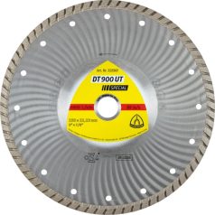   Klingspor DT 900 UT Gyémánt vágókorongok, 115 x 2,2 x 22,23 mm 2,2 x 10 mm, Folyamatos turbó vágóél, 325364