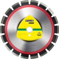   Klingspor DT 612 AB Gyémánt vágókorongok, 350 x 3,2 x 25,4 mm 21 Szegmensek 40 x 3,2 x 10 mm, Széles szegmenshézag, 330081