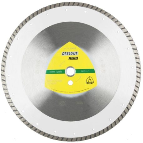 Klingspor DT 310 UT Gyémánt vágókorongok, 350 x 3 x 20 mm 3 x 10 mm, Folyamatos turbó vágóél, 334093