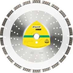   Klingspor DT 612 UT Gyémánt vágókorongok, 300 x 2,8 x 20 mm 20 Szegmensek 40 x 2,8 x 12 mm, Szabványos turbó, 340224