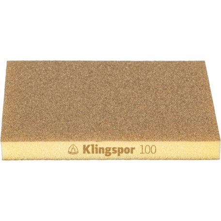 Klingspor SW 501 TR Csiszolószivacsok Aluminium Oxide, 123 x 96 x 12,5 mm szemcse 220, 353262