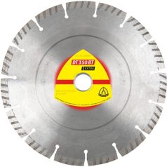   Klingspor DT 350 BT Gyémánt vágókorongok 115 x 2,4 x 22,23 mm 8 Szegmensek 33 x 2,4 x 10 mm Szabványos turbó, 354790