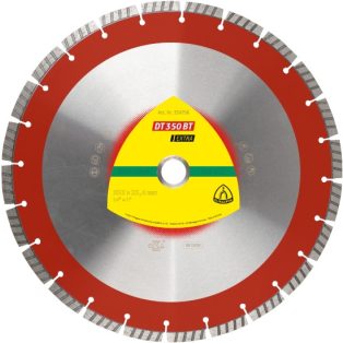   Klingspor DT 350 BT  Gyémánt vágókorongok 300 x 2,8 x 25,4 mm 21 Szegmensek 40 x 2,8 x 10 mm Szabványos turbó, 354796