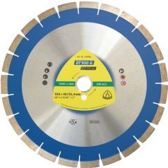   Klingspor DT 900 G Gyémánt vágókorong 400 x 3,6 x 30/25,4 mm 27 Szegmens, 359080