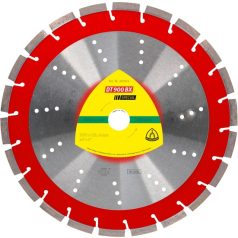   Klingspor DT 900 BX Gyémánt vágókorongok, 400 x 3,6 x 25,4 mm 26 Szegmensek 40 x 3,6 x 12 mm, Standard fogazás, 369575