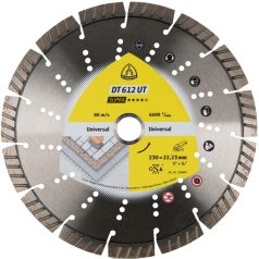   Klingspor DT 612 UT Gyémánt vágókorongok M 14 menet, 125 x 2,2 x 22,23 mm 10 Szegmensek 31 x 2,2 x 12 mm, Szabványos turbó, 383486